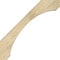 Ekena Millwork 6"W x 38"D x 38"H Legacy Rough Sawn Knee Brace, Douglas Fir BRC06X38X38LEC00RDF - alternate 3